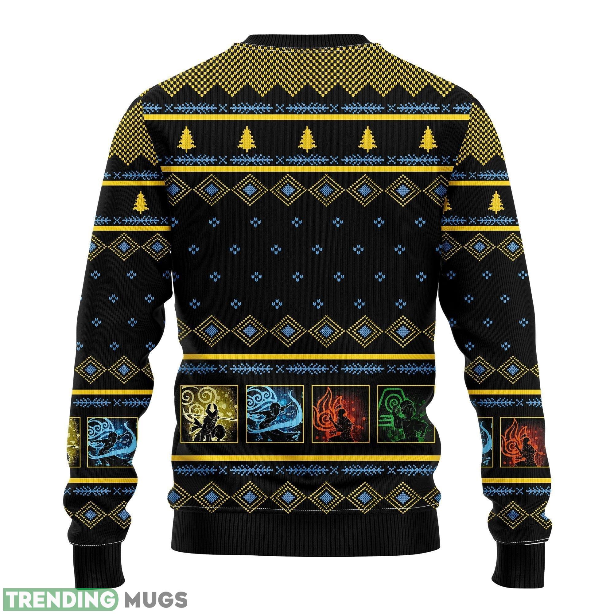 Avatar Last Airbender Ideas Ugly Christmas Sweater Gift Thanksgiving 3D Sweater Avatar Last Airbender Ideas Ugly Christmas Sweater Gift Thanksgiving 3D Sweater