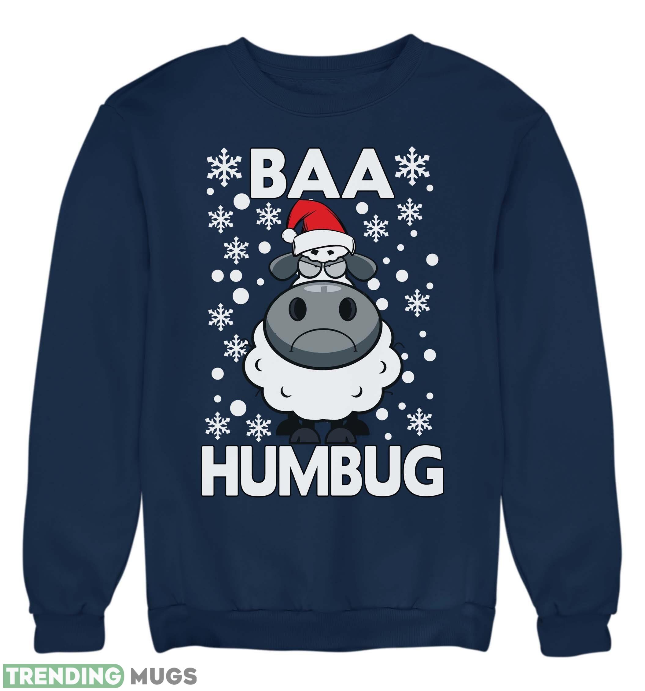 Baa Humbug Christmas Jumper Sweatshirt For Men And Women Gift For Christmas - Baa Humbug Christmas Jumper Adults & Kids Sizes Xmas Sweater_1 Baa Humbug Christmas Jumper Sweatshirt For Men And Women Gift For Christmas - Baa Humbug Christmas Jumper Adults & Kids Sizes Xmas Sweater_1