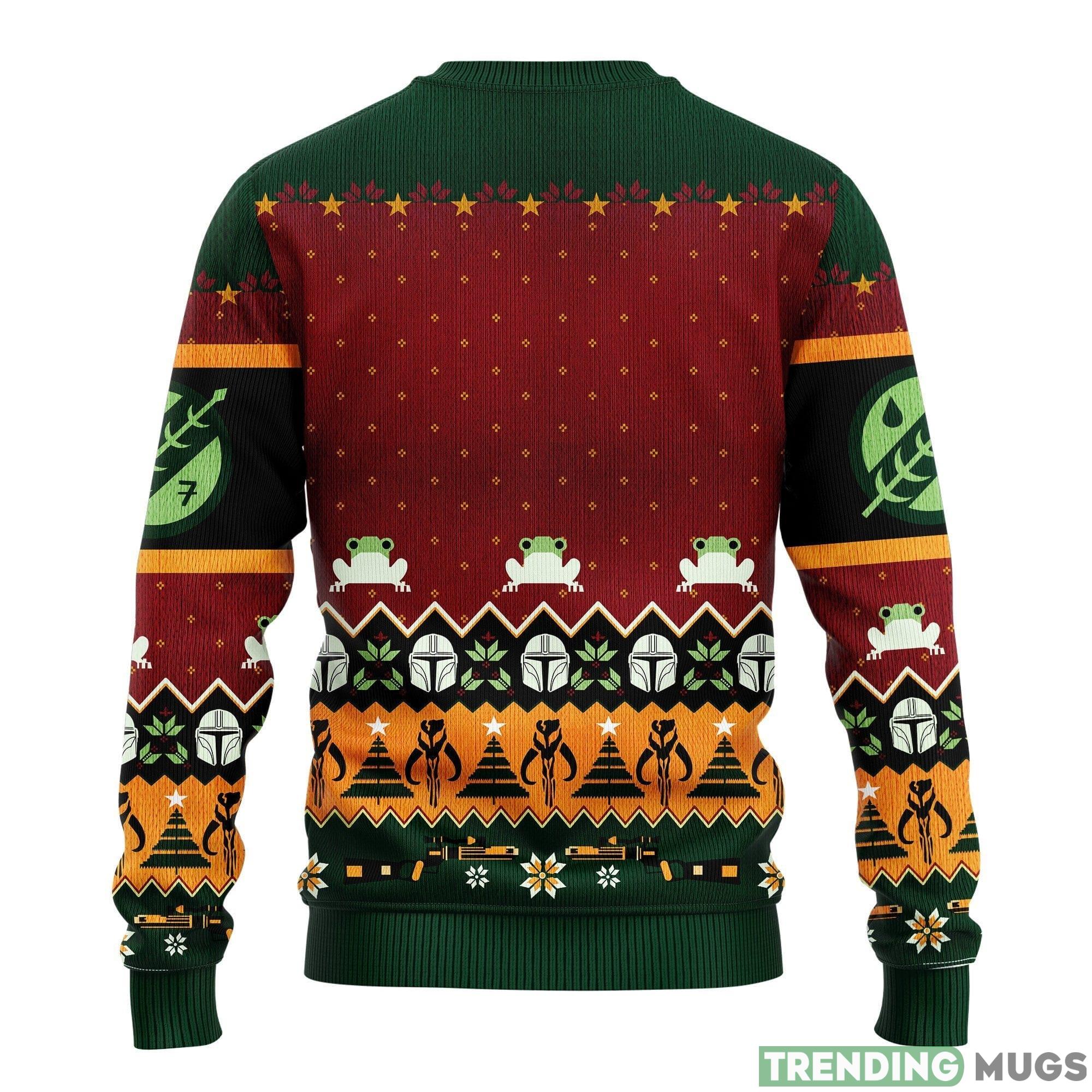 Baby Yoda Thanksgiving Women Mens Ugly Christmas Sweater 3D Sweater Baby Yoda Thanksgiving Women Mens Ugly Christmas Sweater 3D Sweater