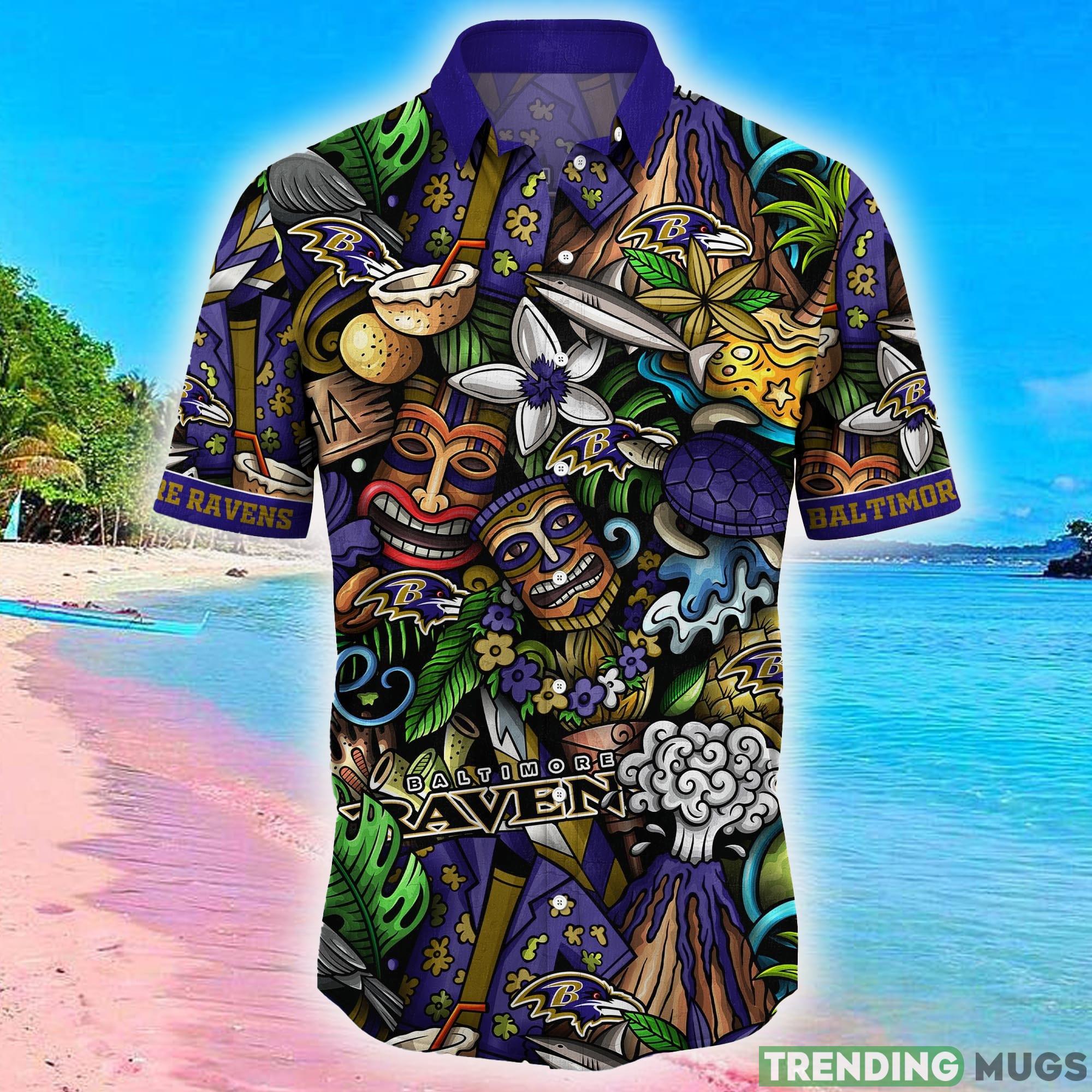 Baltimore Ravens Design 4 Beach Hawaiian Shirt Men And Women For Fans Gift Hawaiian Shirt Baltimore Ravens Design 4 Beach Hawaiian Shirt Men And Women For Fans Gift Hawaiian Shirt