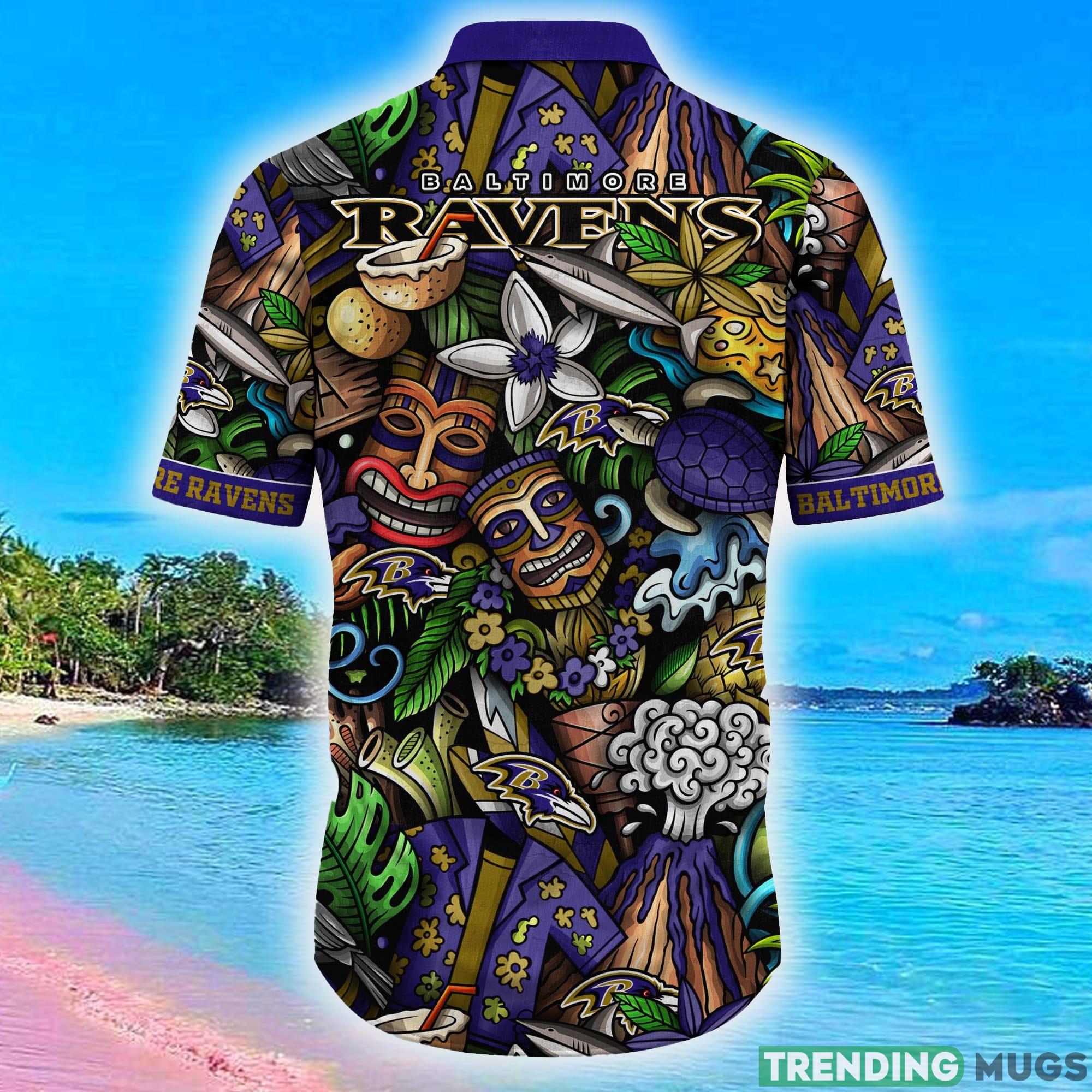 Baltimore Ravens Design 4 Beach Hawaiian Shirt Men And Women For Fans Gift Hawaiian Shirt Baltimore Ravens Design 4 Beach Hawaiian Shirt Men And Women For Fans Gift Hawaiian Shirt