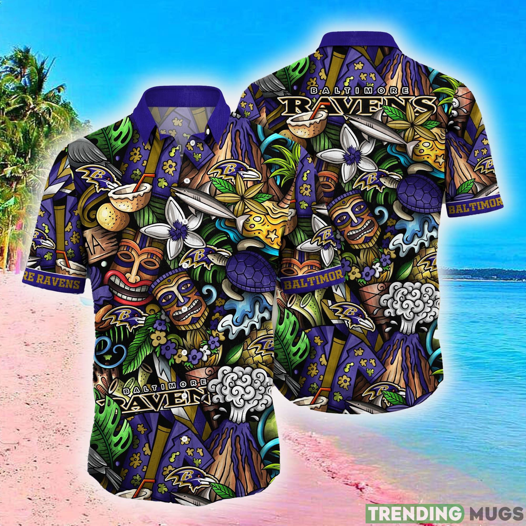 Baltimore Ravens Design 4 Beach Hawaiian Shirt Men And Women For Fans Gift - Baltimore Ravens HAWAII SHIRT AND FOR FANS NFL TEAMS_1 Baltimore Ravens Design 4 Beach Hawaiian Shirt Men And Women For Fans Gift - Baltimore Ravens HAWAII SHIRT AND FOR FANS NFL TEAMS_1