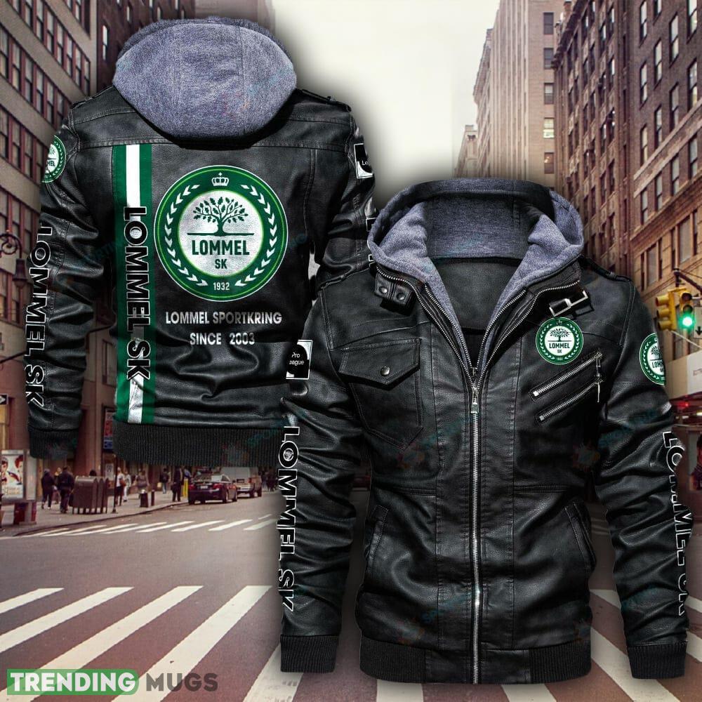 Belgium Team Lommel SK Brown And Black Leather Jacket For Men And Women - Belgium Team Lommel SK Leather Jacket_1 Belgium Team Lommel SK Brown And Black Leather Jacket For Men And Women - Belgium Team Lommel SK Leather Jacket_1