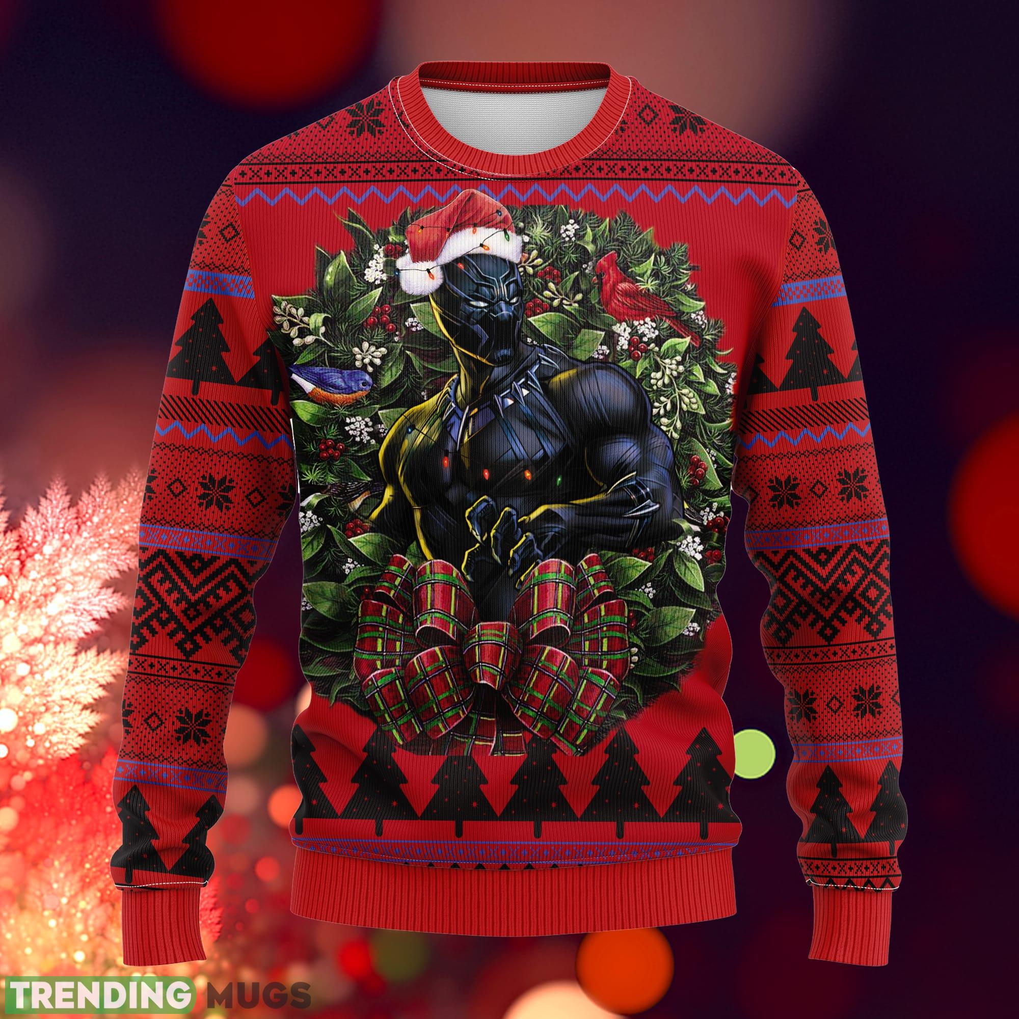 Black Panther Noel Outrageous Ideas Ugly Christmas Sweater Gift Thanksgiving - Black Panther Noel Mc Outrageous Ideas Ugly Christmas Sweater Gift Thanksgiving_1 Black Panther Noel Outrageous Ideas Ugly Christmas Sweater Gift Thanksgiving - Black Panther Noel Mc Outrageous Ideas Ugly Christmas Sweater Gift Thanksgiving_1