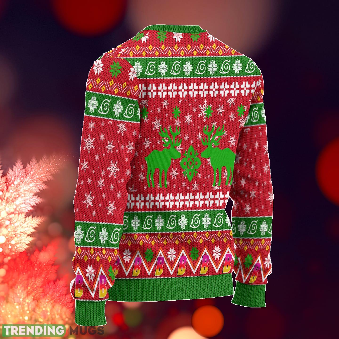 Boruto Anime Custom Red Xmas Ideas Ugly Christmas Sweater Gift Thanksgiving 3D Sweater Boruto Anime Custom Red Xmas Ideas Ugly Christmas Sweater Gift Thanksgiving 3D Sweater