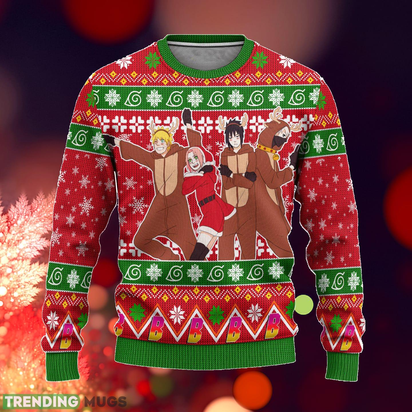 Boruto Anime Custom Red Xmas Ideas Ugly Christmas Sweater Gift Thanksgiving - Boruto Anime Custom Red Xmas Ideas Ugly Christmas Sweater Gift Thanksgiving_1 Boruto Anime Custom Red Xmas Ideas Ugly Christmas Sweater Gift Thanksgiving - Boruto Anime Custom Red Xmas Ideas Ugly Christmas Sweater Gift Thanksgiving_1