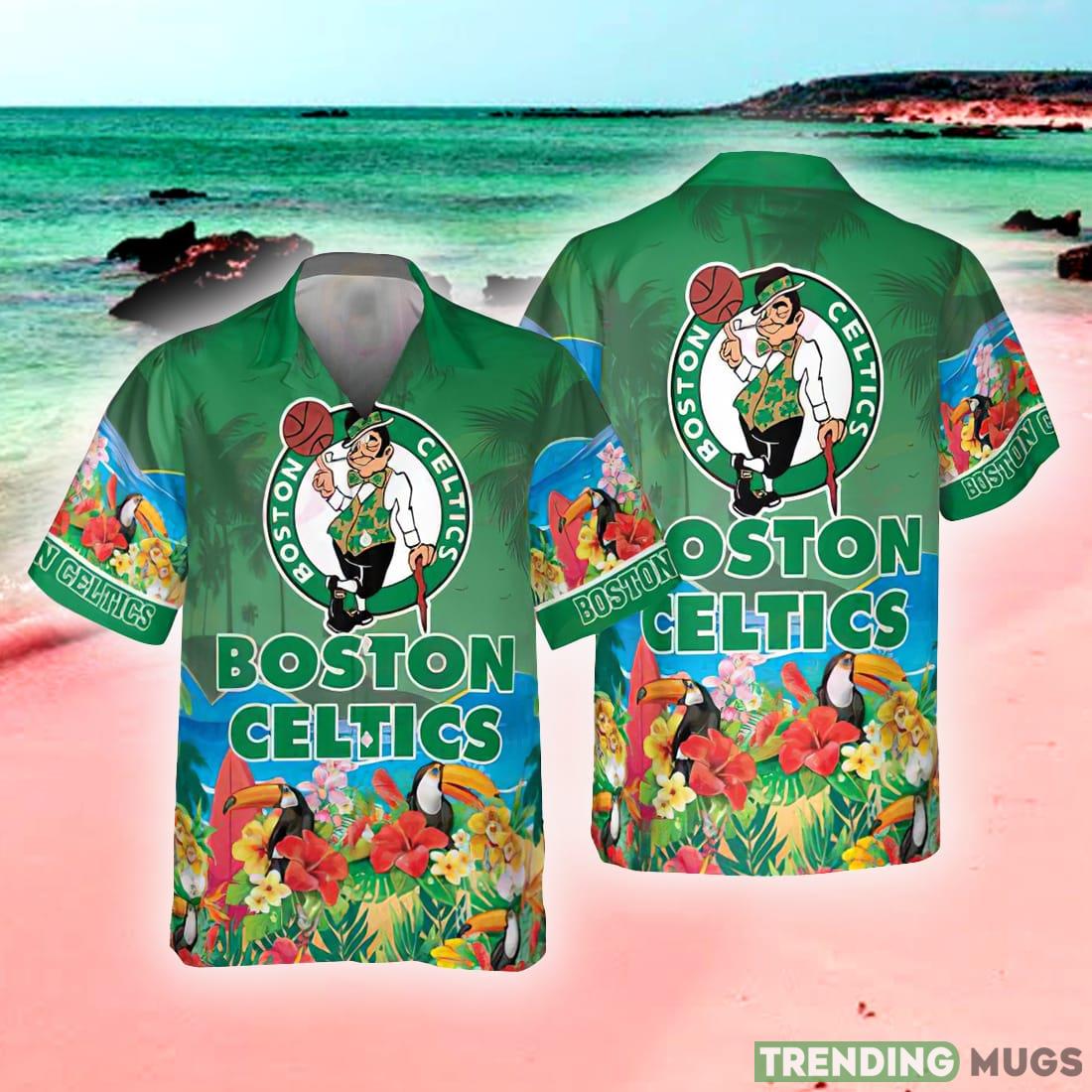 Boston Celtics NBA Playoffs Design 7 Beach Hawaiian Shirt Men And Women For Fans Gift - Boston Celtics NBA Playoffs Hawaii Shirt_1 Boston Celtics NBA Playoffs Design 7 Beach Hawaiian Shirt Men And Women For Fans Gift - Boston Celtics NBA Playoffs Hawaii Shirt_1