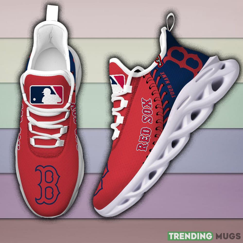 Boston Red Sox MLB MAX SOUL SHOES Custom Name For Men And Women Running Sneakers - Boston Red Sox-MLB PERSONALIZED MAX SOUL SHOES_2 Boston Red Sox MLB MAX SOUL SHOES Custom Name For Men And Women Running Sneakers - Boston Red Sox-MLB PERSONALIZED MAX SOUL SHOES_2