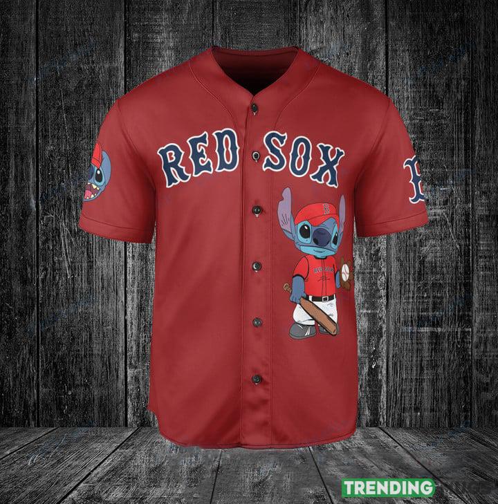 Boston Red Sox MLB Stitch Baseball Jersey Shirt Design 4 Custom Number And Name Gift For Men And Women Fans Football Jersey Boston Red Sox MLB Stitch Baseball Jersey Shirt Design 4 Custom Number And Name Gift For Men And Women Fans Football Jersey