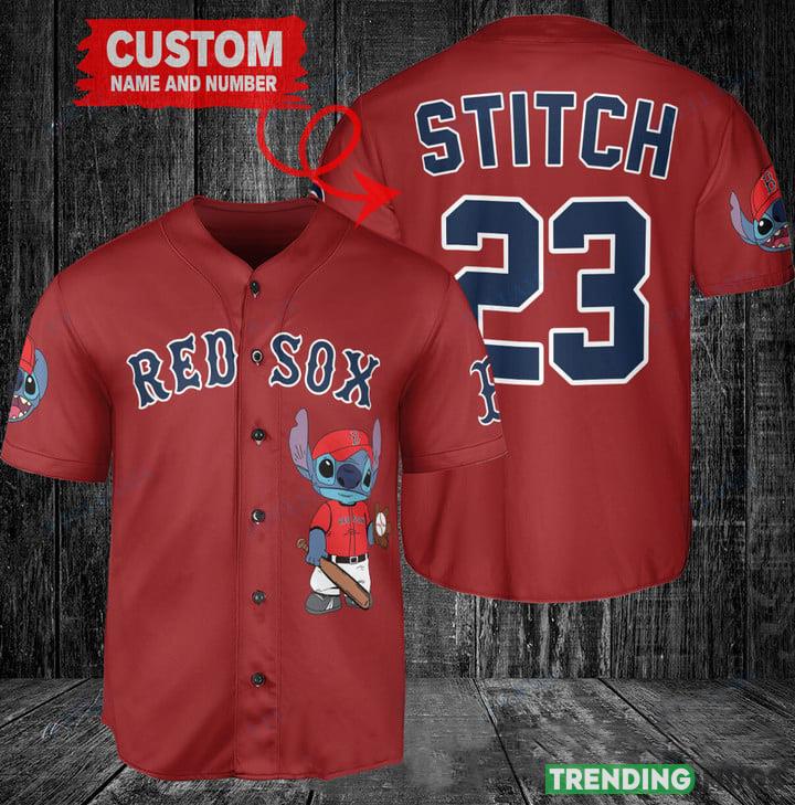 Boston Red Sox MLB Stitch Baseball Jersey Shirt Design 4 Custom Number And Name Gift For Men And Women Fans - Boston Red Sox-CUSTOM MLB Stitch Baseball Jersey_1 Boston Red Sox MLB Stitch Baseball Jersey Shirt Design 4 Custom Number And Name Gift For Men And Women Fans - Boston Red Sox-CUSTOM MLB Stitch Baseball Jersey_1