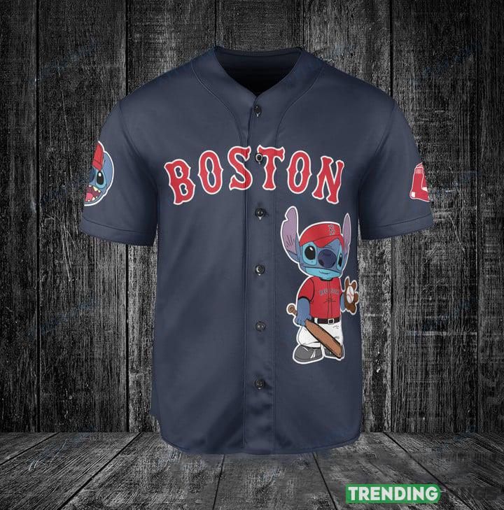 Boston Red Sox MLB Stitch Baseball Jersey Shirt Design 5 Custom Number And Name Gift For Men And Women Fans Football Jersey Boston Red Sox MLB Stitch Baseball Jersey Shirt Design 5 Custom Number And Name Gift For Men And Women Fans Football Jersey