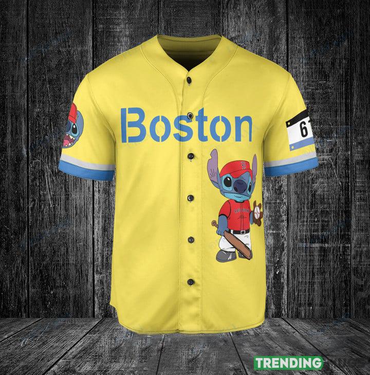Boston Red Sox MLB Stitch Baseball Jersey Shirt Design 6 Custom Number And Name Gift For Men And Women Fans Football Jersey Boston Red Sox MLB Stitch Baseball Jersey Shirt Design 6 Custom Number And Name Gift For Men And Women Fans Football Jersey