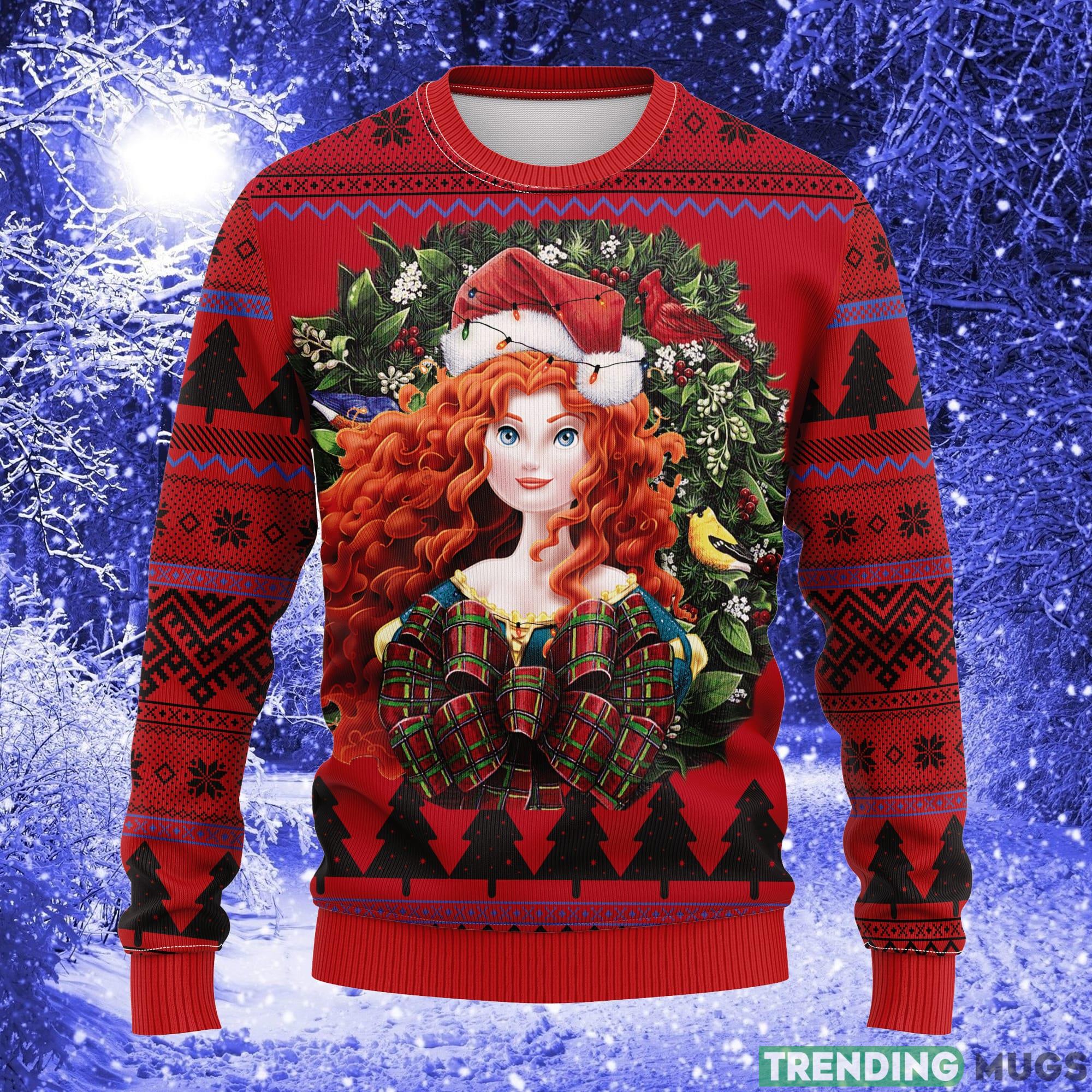 Brave Princess Noel Mc Thanksgiving Women Mens Ugly Christmas Sweater - Brave Princess Noel Mc Ugly Christmas Sweater Thanksgiving Gift_1 Brave Princess Noel Mc Thanksgiving Women Mens Ugly Christmas Sweater - Brave Princess Noel Mc Ugly Christmas Sweater Thanksgiving Gift_1