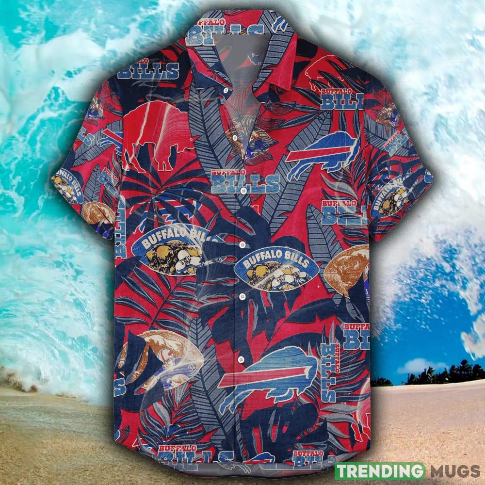 Buffalo Bills 3D Hawaiian Retro NFLTropical Beach Men And Women For Fans Gift - Buffalo Bills Hawaiian Retro NFL_1 Buffalo Bills 3D Hawaiian Retro NFLTropical Beach Men And Women For Fans Gift - Buffalo Bills Hawaiian Retro NFL_1