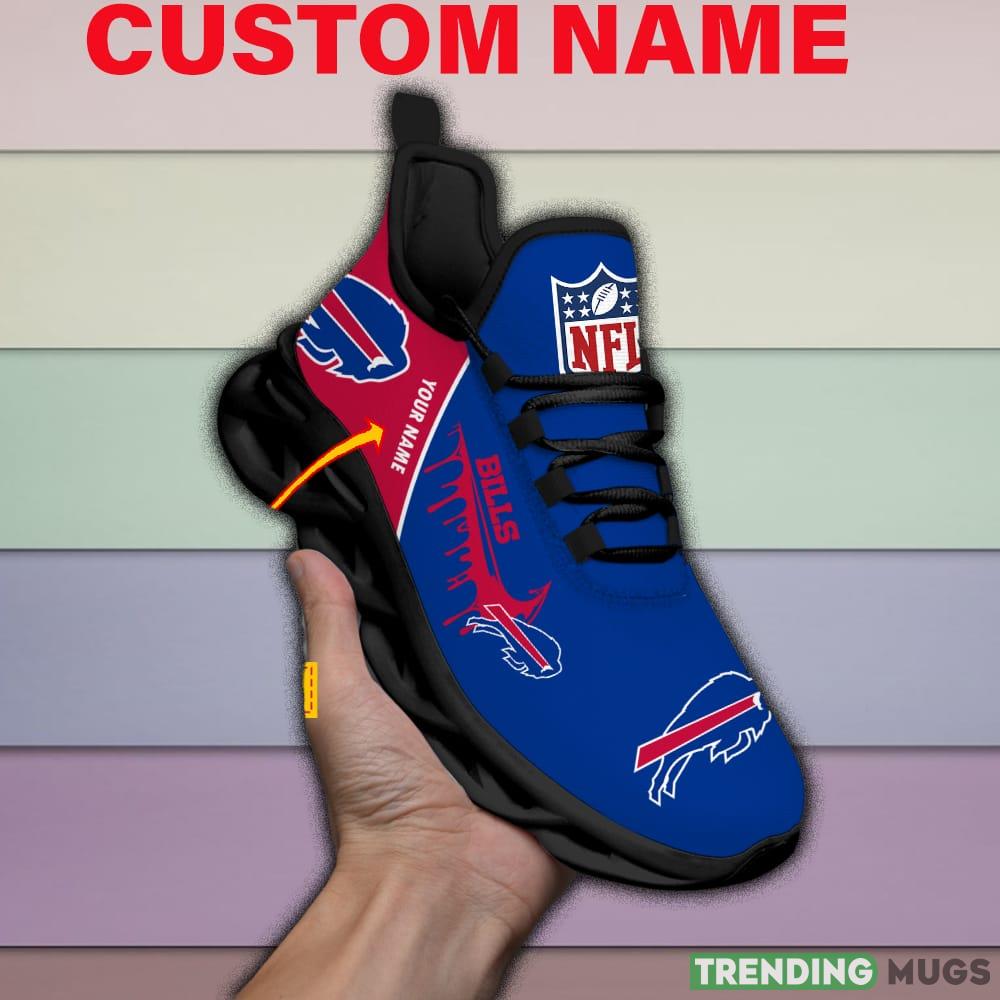 Buffalo Bills Drip Logo NFL Max Soul Shoes Custom Name For Men And Women Running Sneakers Max Soul Buffalo Bills Drip Logo NFL Max Soul Shoes Custom Name For Men And Women Running Sneakers Max Soul