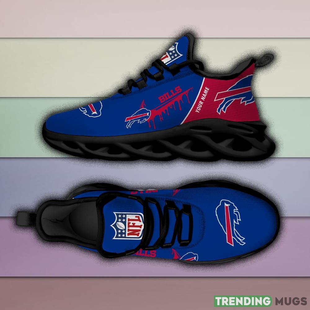 Buffalo Bills Drip Logo NFL Max Soul Shoes Custom Name For Men And Women Running Sneakers Max Soul Buffalo Bills Drip Logo NFL Max Soul Shoes Custom Name For Men And Women Running Sneakers Max Soul