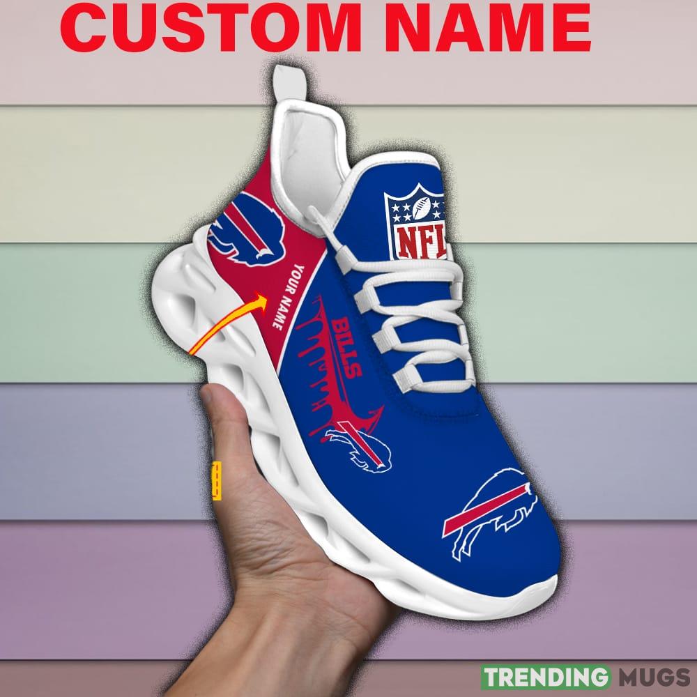 Buffalo Bills Drip Logo NFL Max Soul Shoes Custom Name For Men And Women Running Sneakers - Buffalo Bills-Drip Logo NFL Personalized Max Soul Shoes_1 Buffalo Bills Drip Logo NFL Max Soul Shoes Custom Name For Men And Women Running Sneakers - Buffalo Bills-Drip Logo NFL Personalized Max Soul Shoes_1