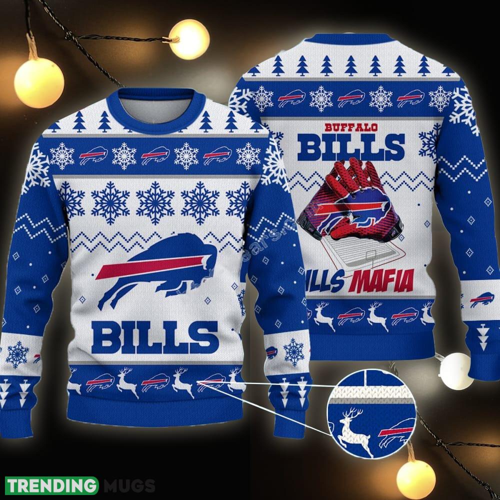 Buffalo Bills NFL Big Logo Ugly Christmas Sweater Gift For Fans - Buffalo Bills NFL Big Logo Ugly Christmas Sweater Gift For Fans Buffalo Bills NFL Big Logo Ugly Christmas Sweater Gift For Fans - Buffalo Bills NFL Big Logo Ugly Christmas Sweater Gift For Fans