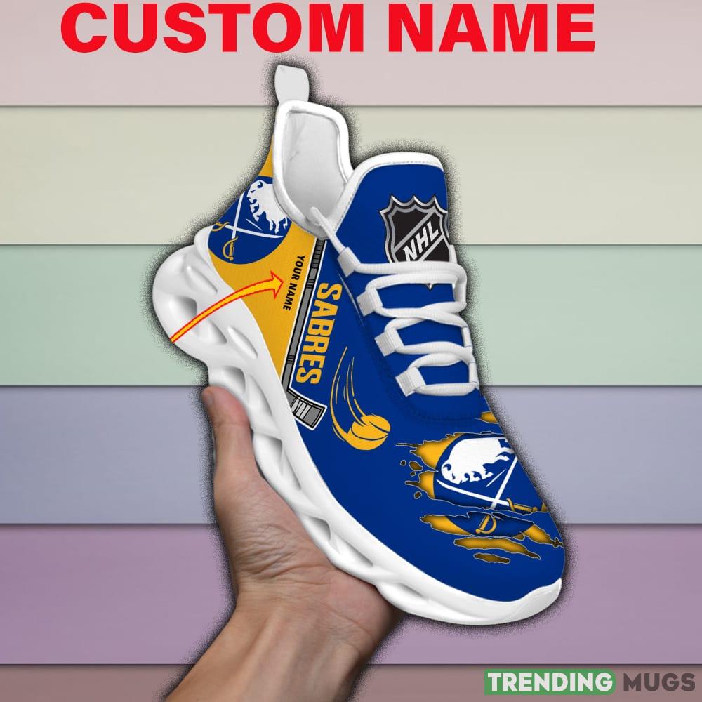 Buffalo Sabres NHL Max Soul Shoes Custom Name For Men And Women Running Sneakers Max Soul Buffalo Sabres NHL Max Soul Shoes Custom Name For Men And Women Running Sneakers Max Soul