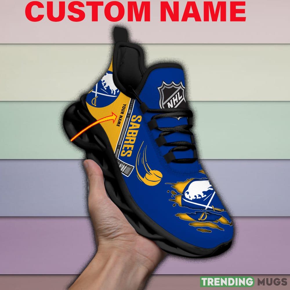 Buffalo Sabres NHL Max Soul Shoes Custom Name For Men And Women Running Sneakers - Buffalo Sabres-Personalized NHL Max Soul Shoes v2_1 Buffalo Sabres NHL Max Soul Shoes Custom Name For Men And Women Running Sneakers - Buffalo Sabres-Personalized NHL Max Soul Shoes v2_1