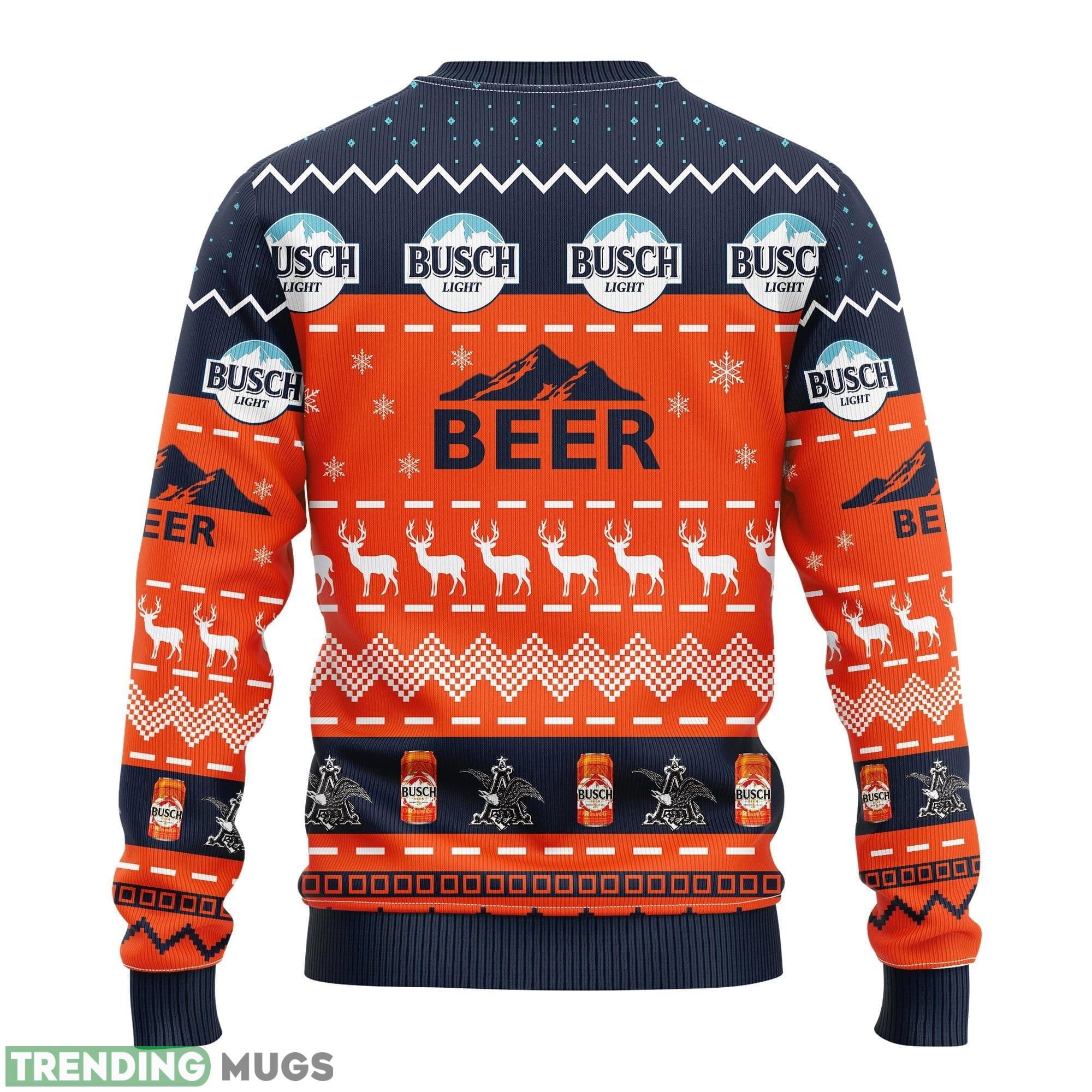 Busch Beer Ideas Ugly Christmas Sweater Gift Thanksgiving 3D Sweater Busch Beer Ideas Ugly Christmas Sweater Gift Thanksgiving 3D Sweater
