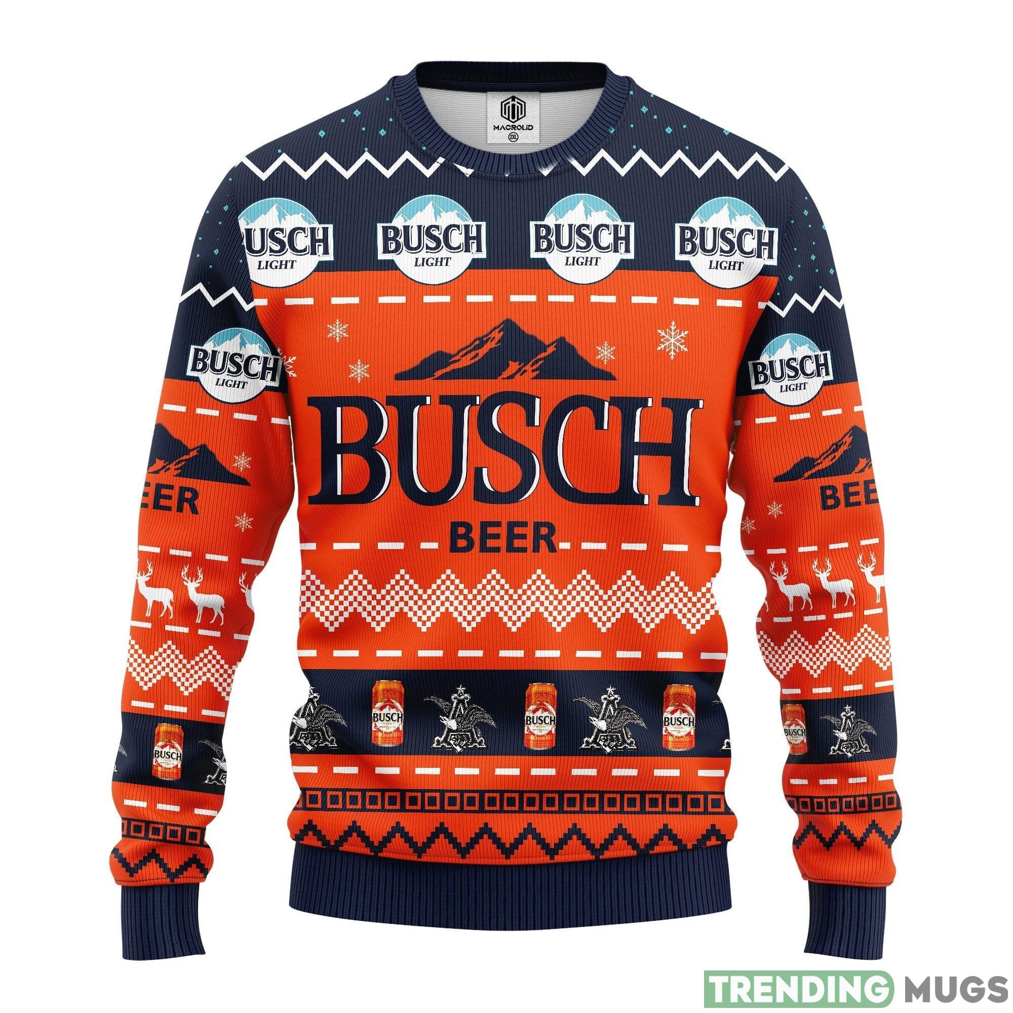 Busch Beer Thanksgiving Women Mens Ugly Christmas Sweater - Busch Beer Ugly Christmas Sweater Amazing Gift Idea Thanksgiving Gift_1 Busch Beer Thanksgiving Women Mens Ugly Christmas Sweater - Busch Beer Ugly Christmas Sweater Amazing Gift Idea Thanksgiving Gift_1
