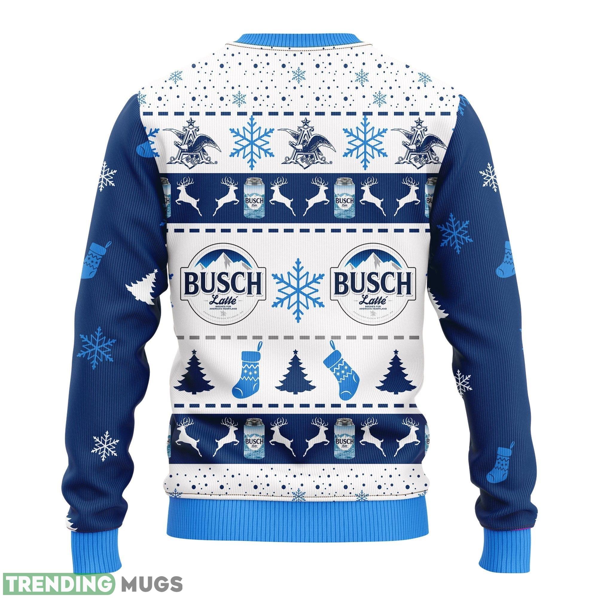 Busch Latte Beer Ideas Ugly Christmas Sweater Gift Thanksgiving 3D Sweater Busch Latte Beer Ideas Ugly Christmas Sweater Gift Thanksgiving 3D Sweater