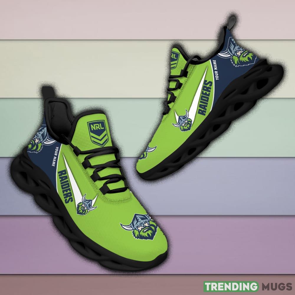 Canberra Raiders NRL MAX SOUL SHOES Custom Name For Men And Women Running Sneakers Max Soul Canberra Raiders NRL MAX SOUL SHOES Custom Name For Men And Women Running Sneakers Max Soul