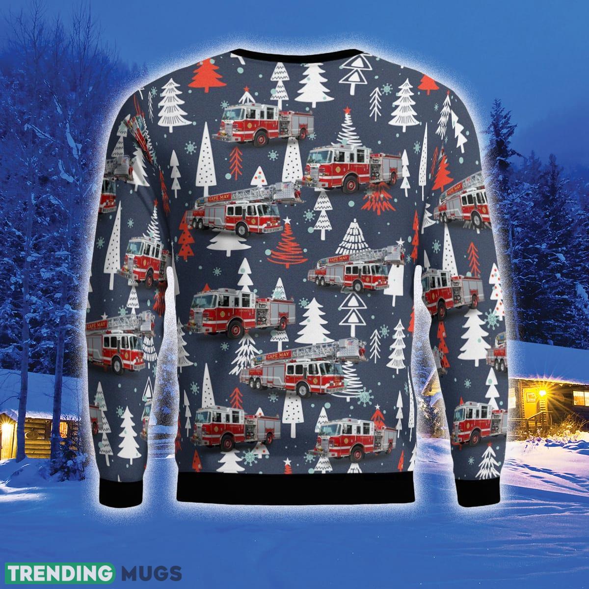 Cape May New Jersey Cape May Fire Department 3D Sweater For Men And Women Gift For Christmas 3D Sweater Cape May New Jersey Cape May Fire Department 3D Sweater For Men And Women Gift For Christmas 3D Sweater
