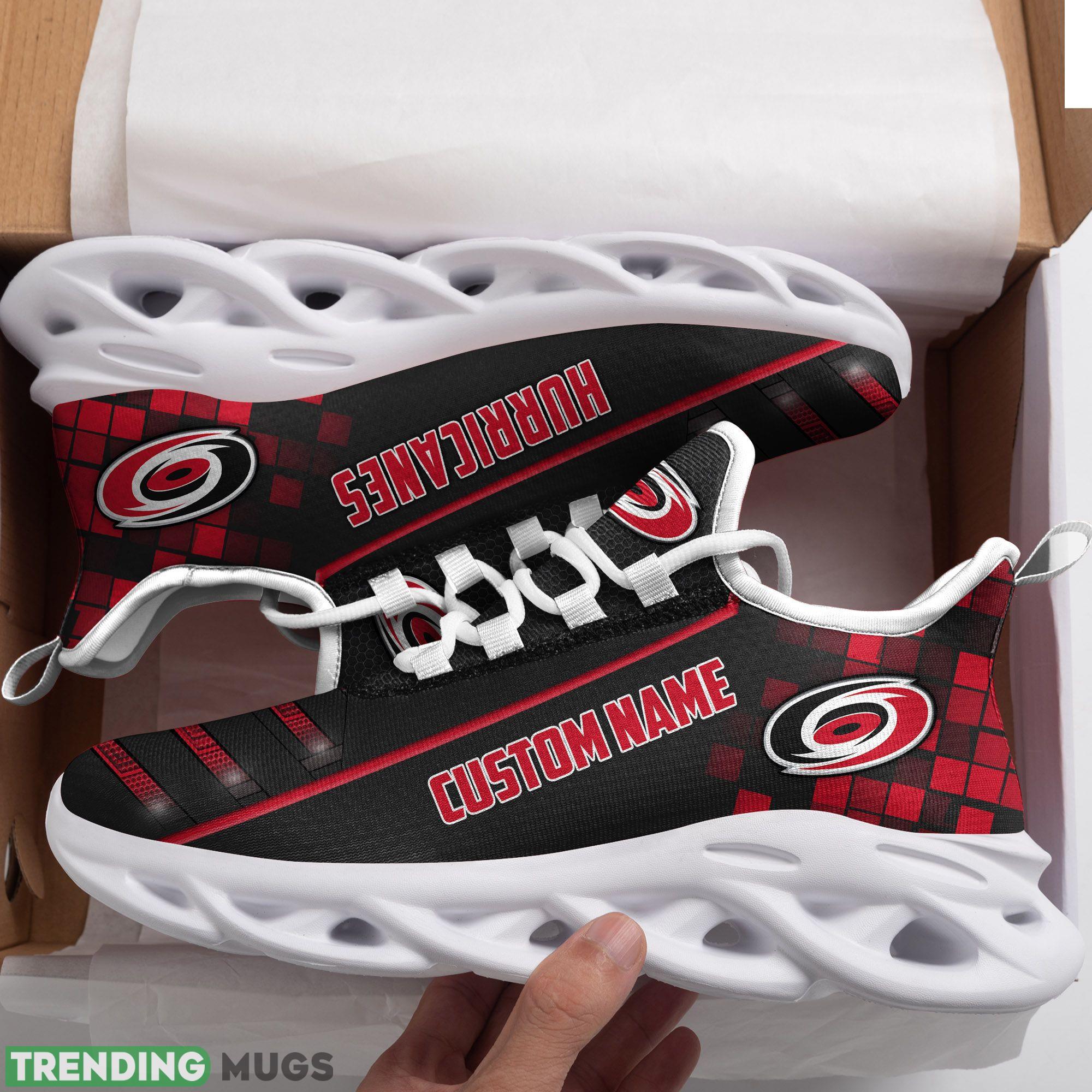 Carolina Hurricanes Logo Running Sneaker Custom Name Max Soul Shoes Max Soul Carolina Hurricanes Logo Running Sneaker Custom Name Max Soul Shoes Max Soul