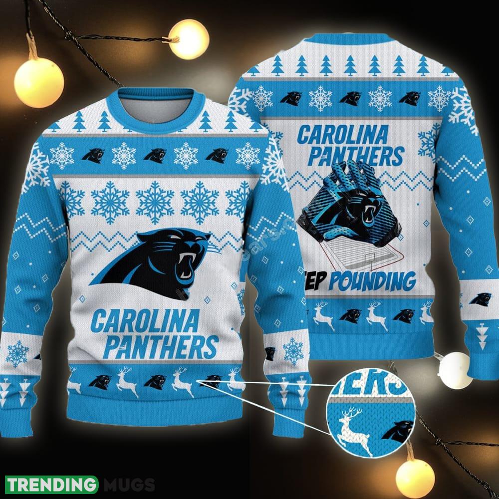 Carolina Panthers NFL Big Logo Ugly Christmas Sweater Gift For Fans - Carolina Panthers NFL Big Logo Ugly Christmas Sweater Gift For Fans Carolina Panthers NFL Big Logo Ugly Christmas Sweater Gift For Fans - Carolina Panthers NFL Big Logo Ugly Christmas Sweater Gift For Fans