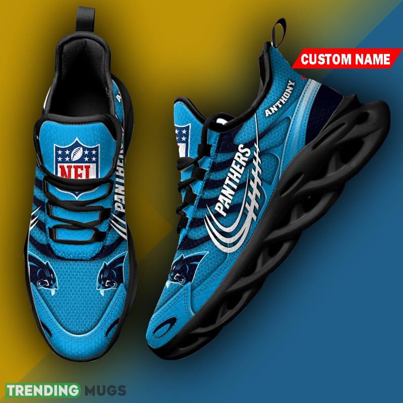 Carolina Panthers NFL New Style Max Soul Shoes Custom Name Gift For Men Women Max Soul Carolina Panthers NFL New Style Max Soul Shoes Custom Name Gift For Men Women Max Soul