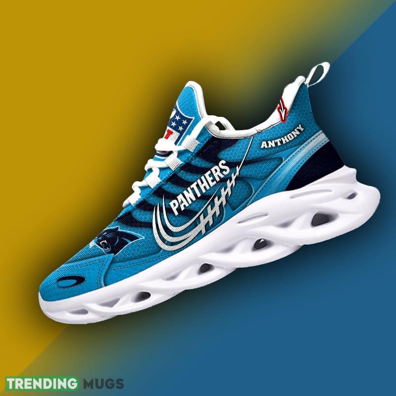 Carolina Panthers NFL New Style Max Soul Shoes Custom Name Gift For Men Women Max Soul Carolina Panthers NFL New Style Max Soul Shoes Custom Name Gift For Men Women Max Soul