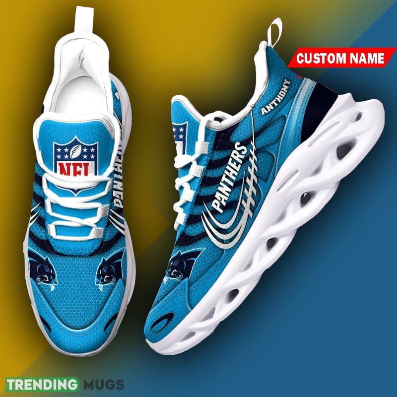Carolina Panthers NFL New Style Max Soul Shoes Custom Name Gift For Men Women Max Soul Carolina Panthers NFL New Style Max Soul Shoes Custom Name Gift For Men Women Max Soul