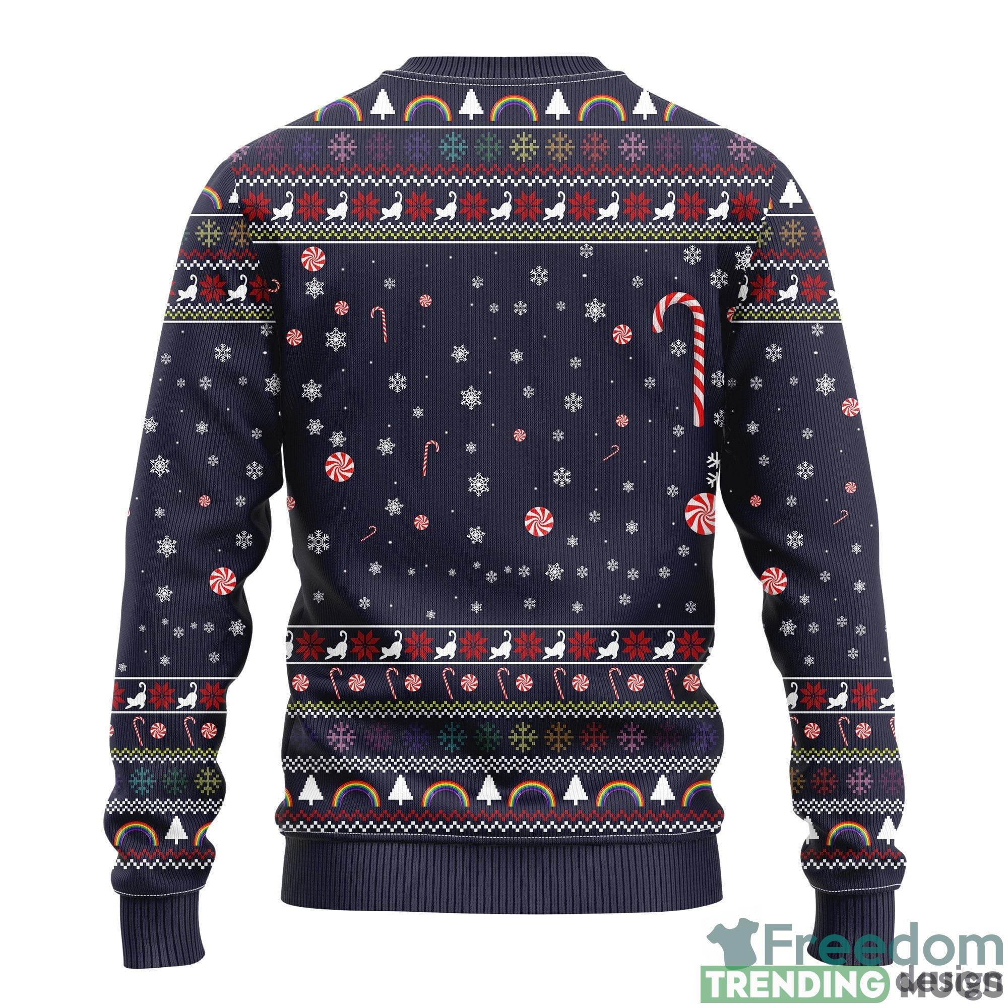 Cat Make Me Happy Thanksgiving Women Mens Ugly Christmas Sweater 3D Sweater Cat Make Me Happy Thanksgiving Women Mens Ugly Christmas Sweater 3D Sweater