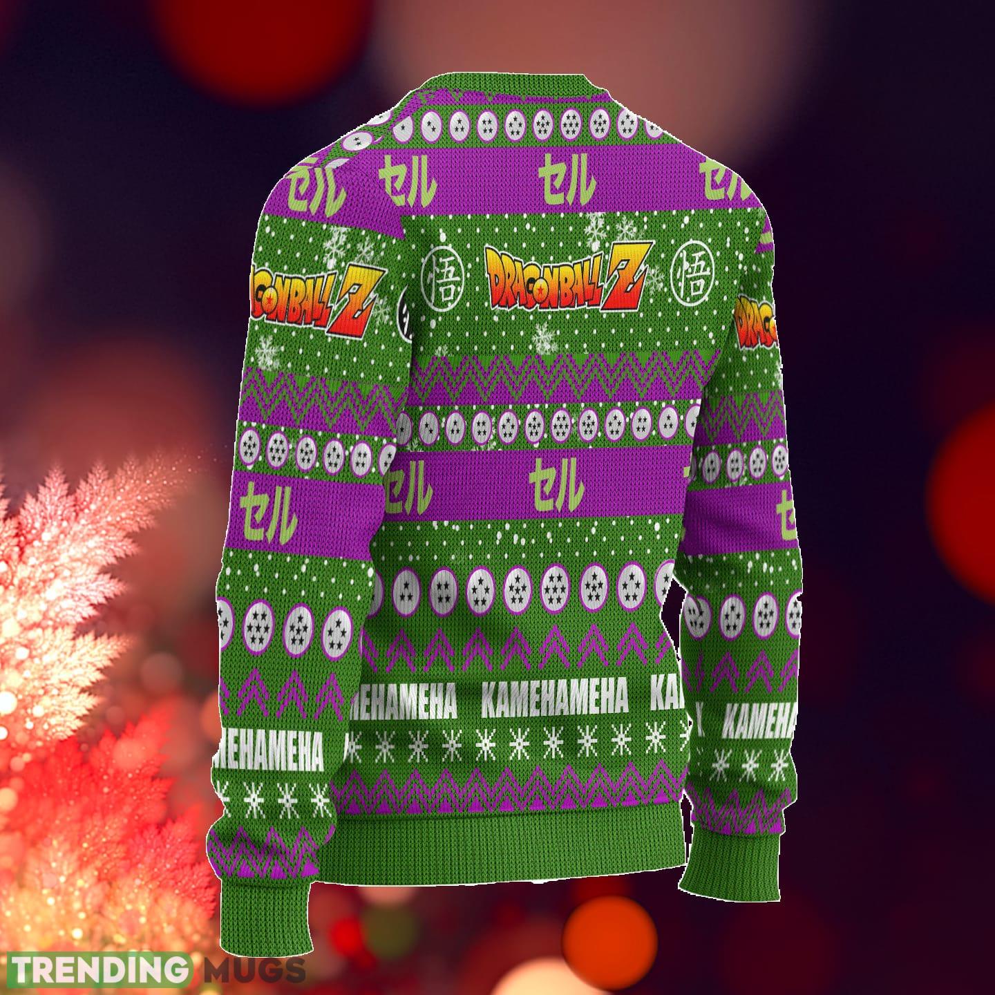 Cell Anime Dragon Ball Z Xmas Ideas Ugly Christmas Sweater Gift Thanksgiving 3D Sweater Cell Anime Dragon Ball Z Xmas Ideas Ugly Christmas Sweater Gift Thanksgiving 3D Sweater