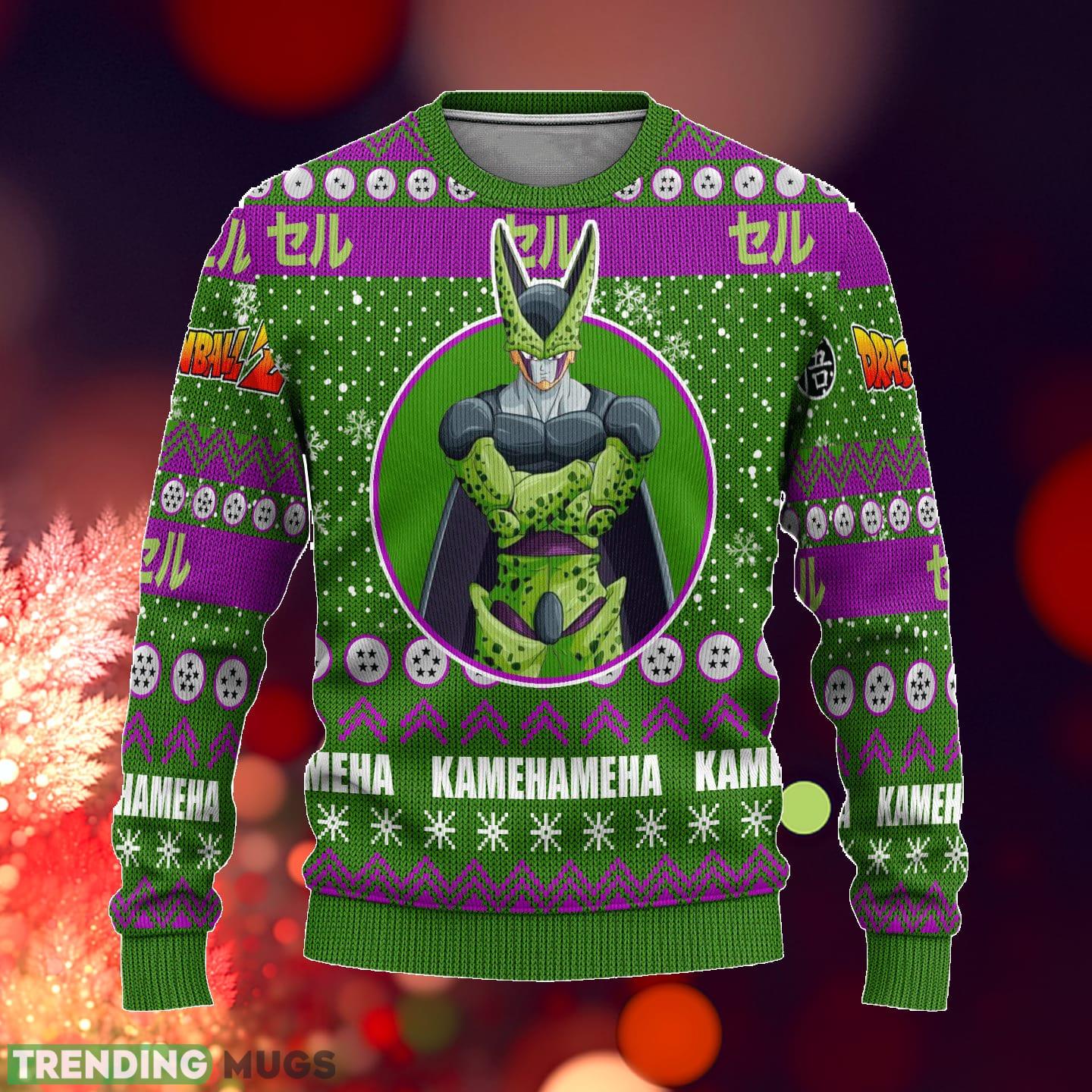 Cell Anime Dragon Ball Z Xmas Ideas Ugly Christmas Sweater Gift Thanksgiving - Cell Anime Dragon Ball Z Xmas Ideas Ugly Christmas Sweater Gift Thanksgiving_1 Cell Anime Dragon Ball Z Xmas Ideas Ugly Christmas Sweater Gift Thanksgiving - Cell Anime Dragon Ball Z Xmas Ideas Ugly Christmas Sweater Gift Thanksgiving_1