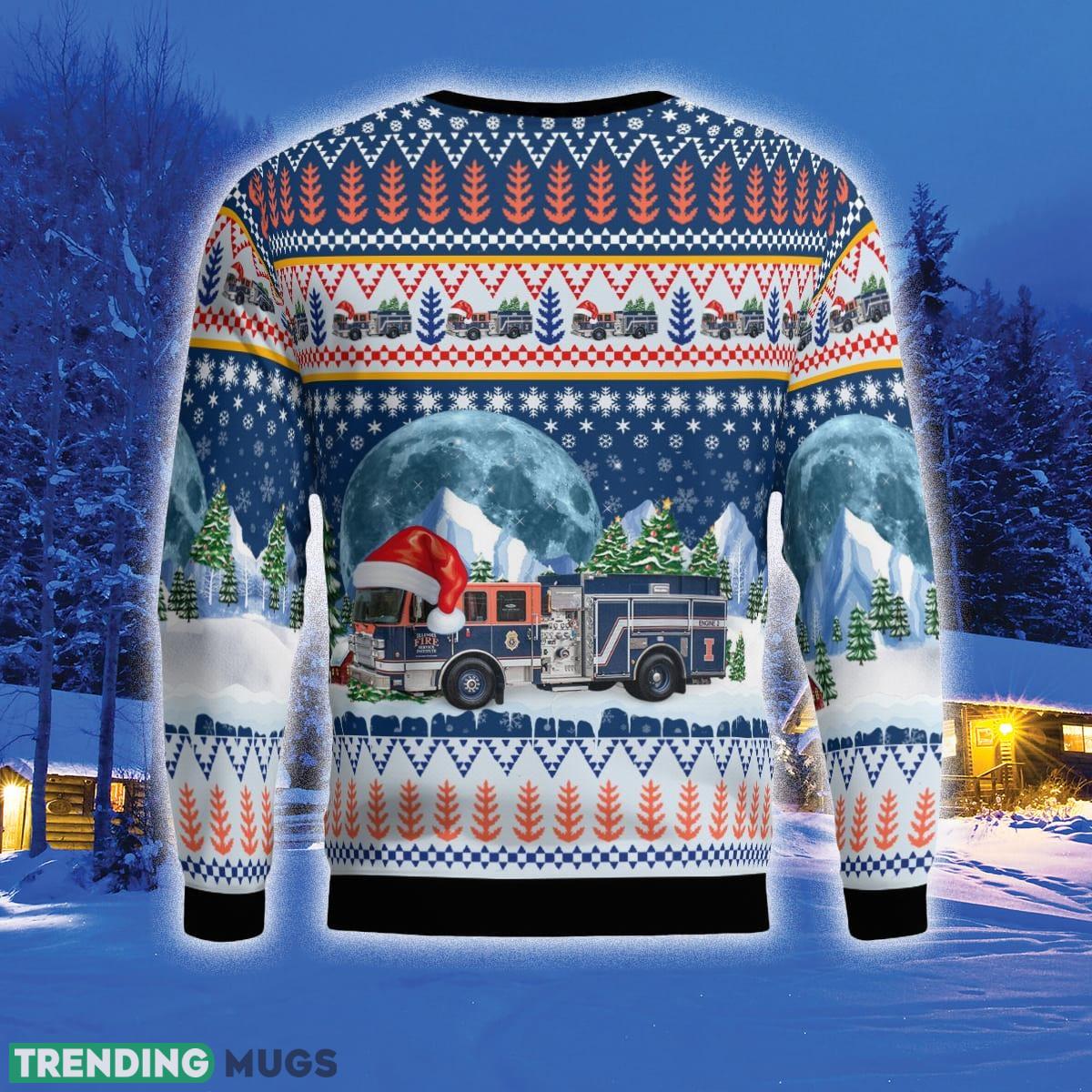 Champaign Illinois Illinois Fire Service Institute 3D Sweater For Men And Women Gift For Christmas 3D Sweater Champaign Illinois Illinois Fire Service Institute 3D Sweater For Men And Women Gift For Christmas 3D Sweater