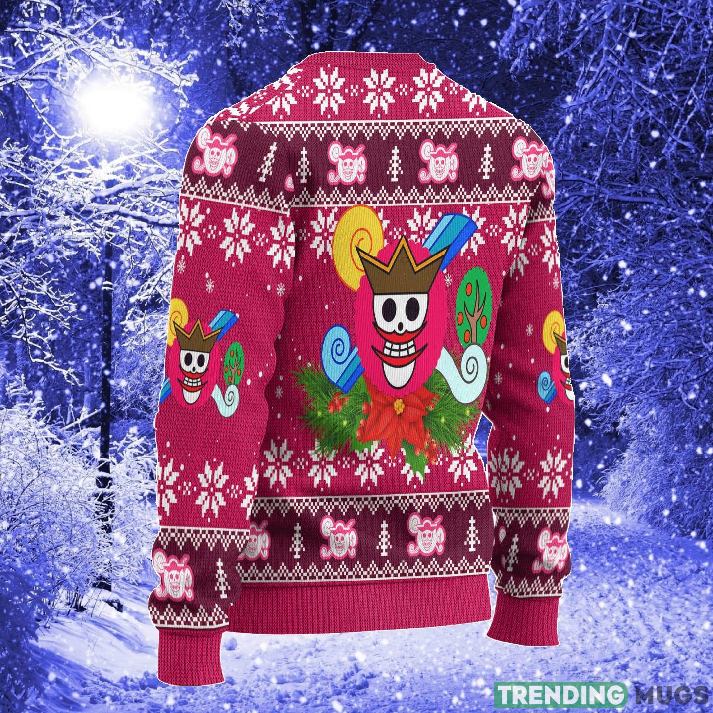 Charlotte Linlin One Piece Anime Xmas Women Mens Ugly Christmas Sweater 3D Sweater Charlotte Linlin One Piece Anime Xmas Women Mens Ugly Christmas Sweater 3D Sweater
