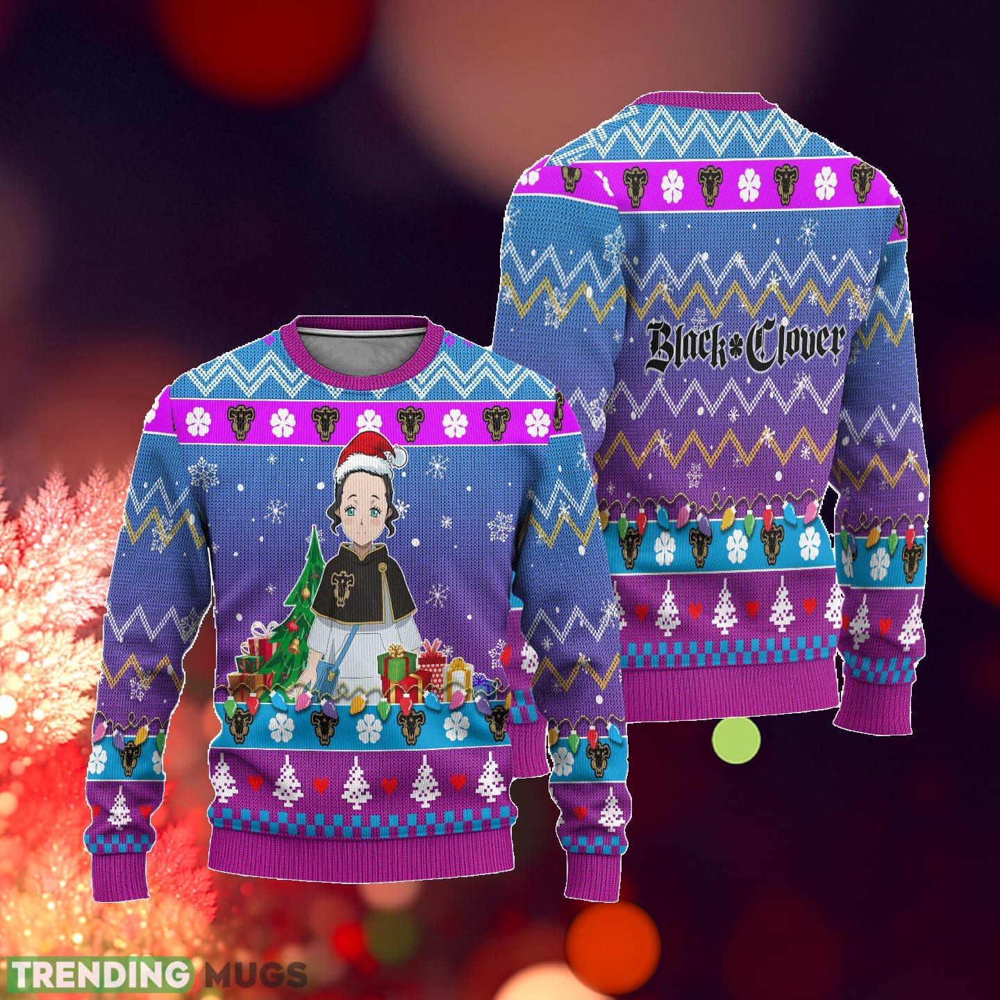Charmy Pappitson Anime Black Clover Xmas Ideas Ugly Christmas Sweater Gift Thanksgiving 3D Sweater Charmy Pappitson Anime Black Clover Xmas Ideas Ugly Christmas Sweater Gift Thanksgiving 3D Sweater
