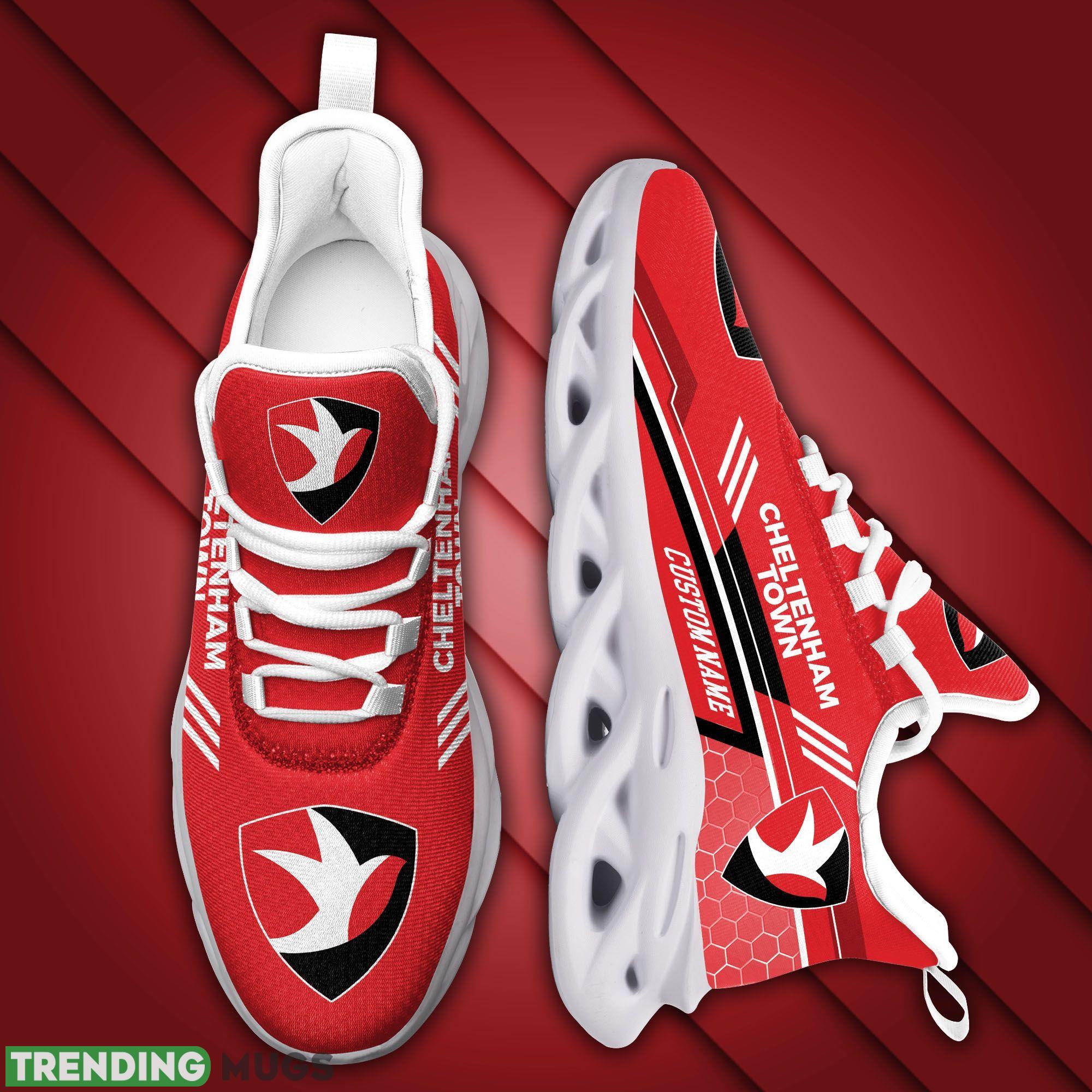 Cheltenham Town Logo Running Sneaker Custom Name Max Soul Shoes Max Soul Cheltenham Town Logo Running Sneaker Custom Name Max Soul Shoes Max Soul