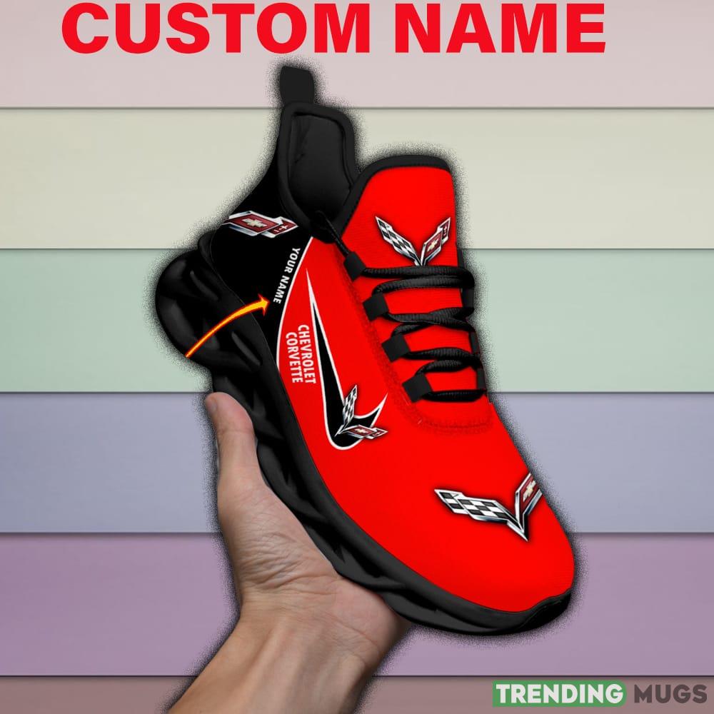 CHEVROLET CORVETTE Car Max Soul Shoes Custom Name For Men And Women Running Sneakers - CHEVROLET CORVETTE-Personalized Car Max Soul Shoes_1 CHEVROLET CORVETTE Car Max Soul Shoes Custom Name For Men And Women Running Sneakers - CHEVROLET CORVETTE-Personalized Car Max Soul Shoes_1