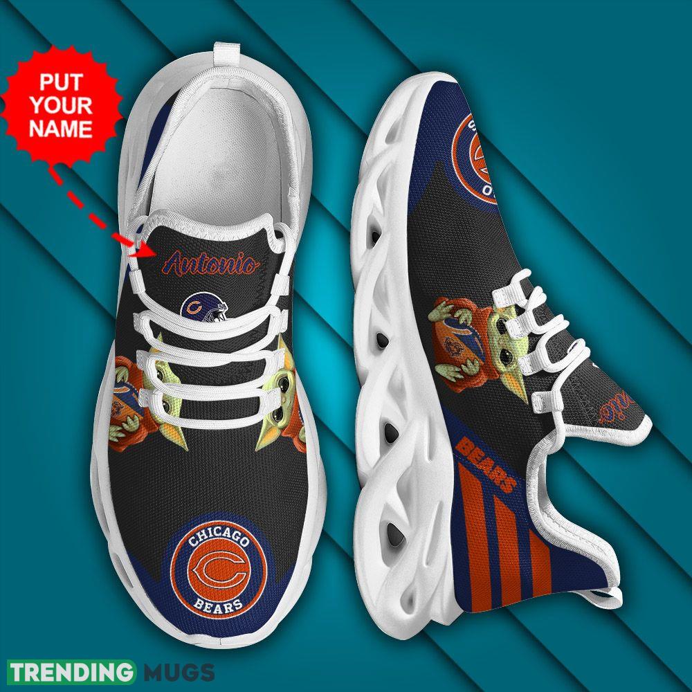 Chicago Bears Baby Yoda Logo Running Sneaker Custom Name Max Soul Shoes Max Soul Chicago Bears Baby Yoda Logo Running Sneaker Custom Name Max Soul Shoes Max Soul