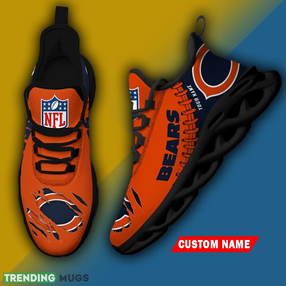 Chicago Bears Chunky Sneakers Custom Name NFL Max Soul Shoes Gift For Fans Max Soul Chicago Bears Chunky Sneakers Custom Name NFL Max Soul Shoes Gift For Fans Max Soul