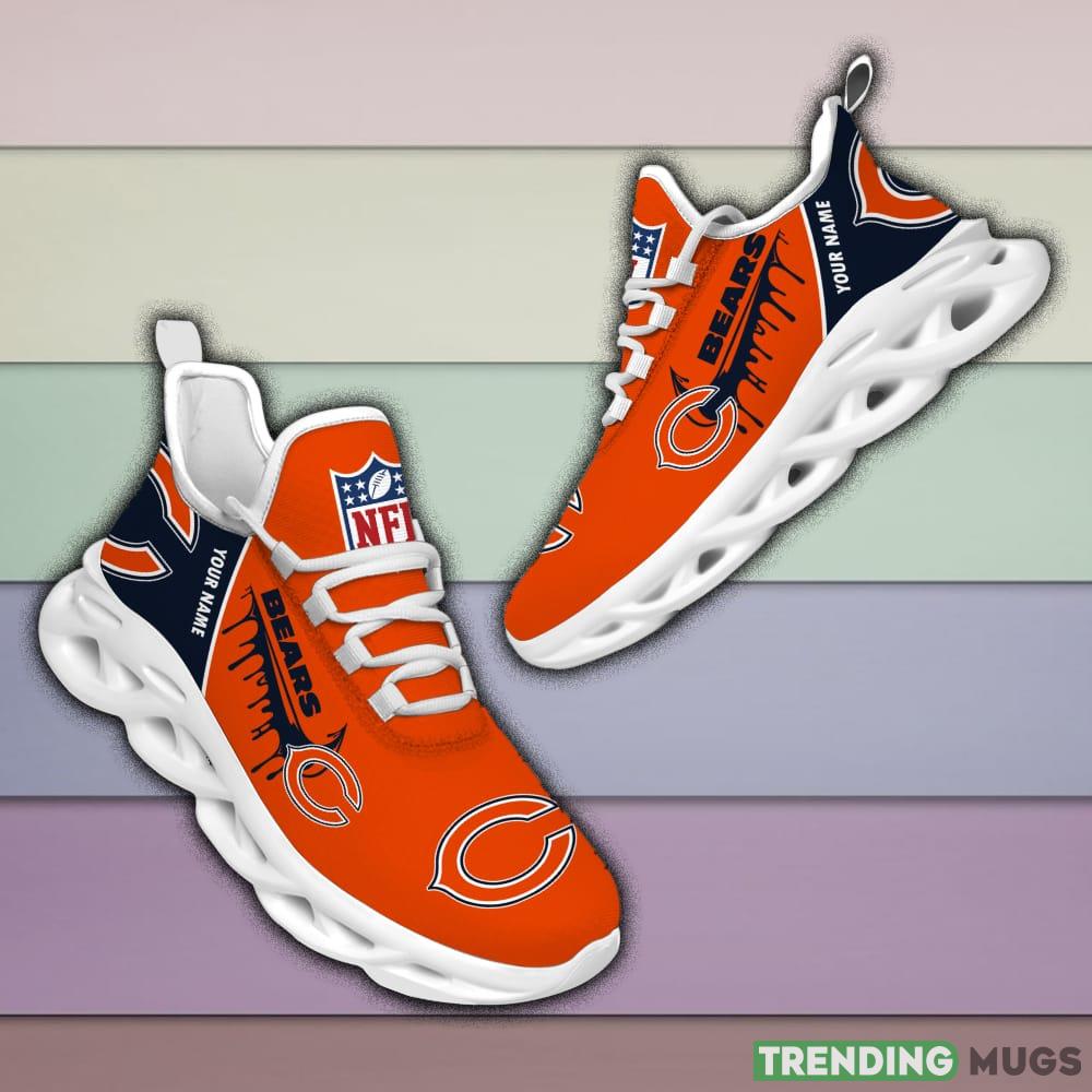 Chicago Bears Drip Logo NFL Max Soul Shoes Custom Name For Men And Women Running Sneakers Max Soul Chicago Bears Drip Logo NFL Max Soul Shoes Custom Name For Men And Women Running Sneakers Max Soul