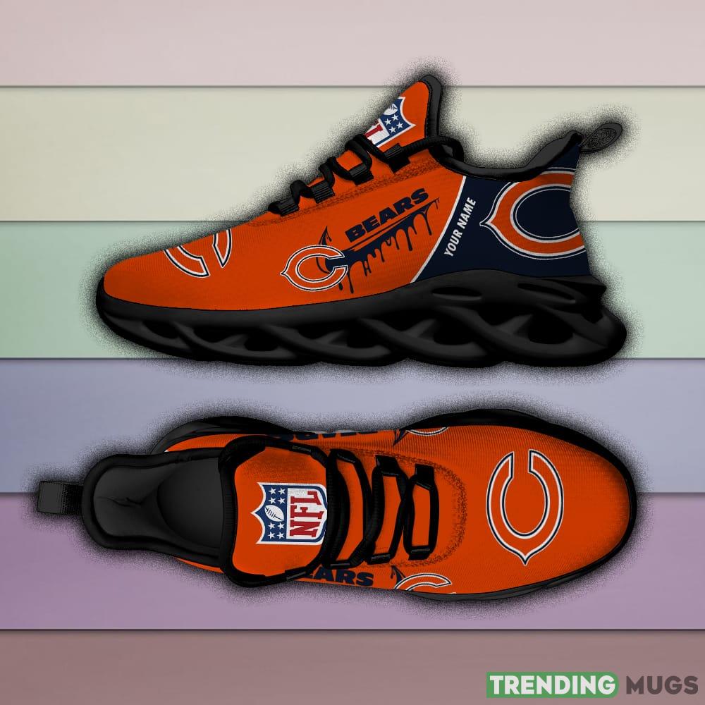Chicago Bears Drip Logo NFL Max Soul Shoes Custom Name For Men And Women Running Sneakers Max Soul Chicago Bears Drip Logo NFL Max Soul Shoes Custom Name For Men And Women Running Sneakers Max Soul