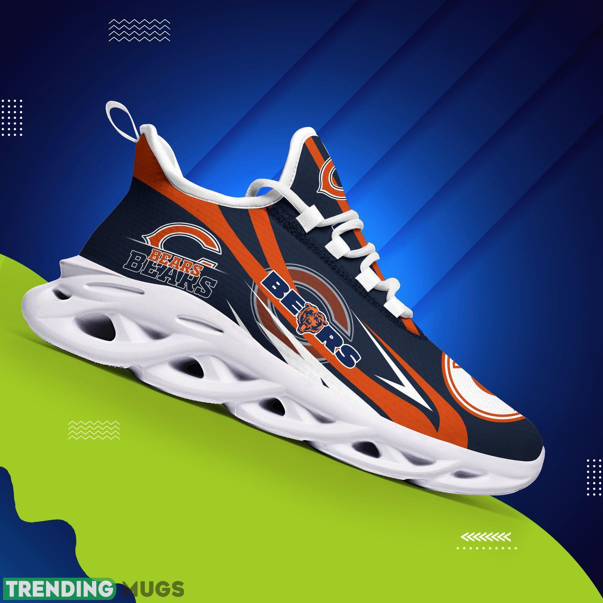 Chicago Bears Logo Line Running Sneaker Custom Name Max Soul Shoes Max Soul Chicago Bears Logo Line Running Sneaker Custom Name Max Soul Shoes Max Soul