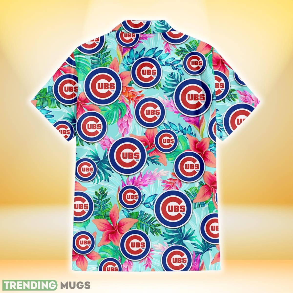 Chicago Cubs Coral Porcelain Flower Violet Orchid Light Blue Background 3D Hawaiian Shirt Gift For Fans Hawaiian Shirt Chicago Cubs Coral Porcelain Flower Violet Orchid Light Blue Background 3D Hawaiian Shirt Gift For Fans Hawaiian Shirt