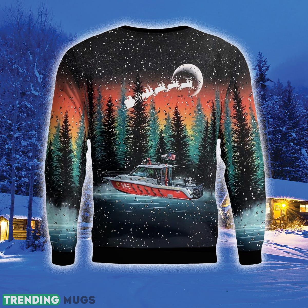 Chicago Fire Department CFD Illinois Eugene Blackmon Fireboat 3D Sweater For Men And Women Gift For Christmas 3D Sweater Chicago Fire Department CFD Illinois Eugene Blackmon Fireboat 3D Sweater For Men And Women Gift For Christmas 3D Sweater