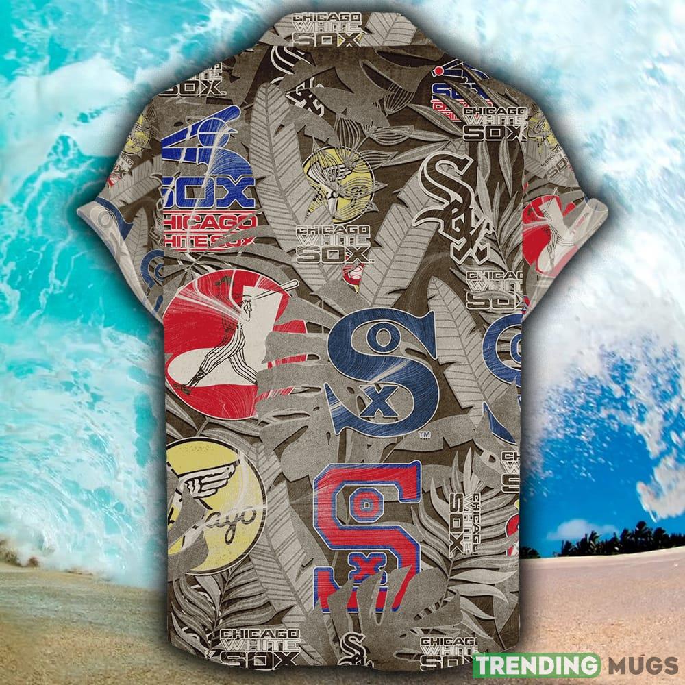 Chicago White Sox Hawaiian Retro Logo MLB Summer Beach Men And Women Gift For Fans Hawaiian Shirt Chicago White Sox Hawaiian Retro Logo MLB Summer Beach Men And Women Gift For Fans Hawaiian Shirt